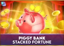 Slot Piggy Bank- Stacked Fortune