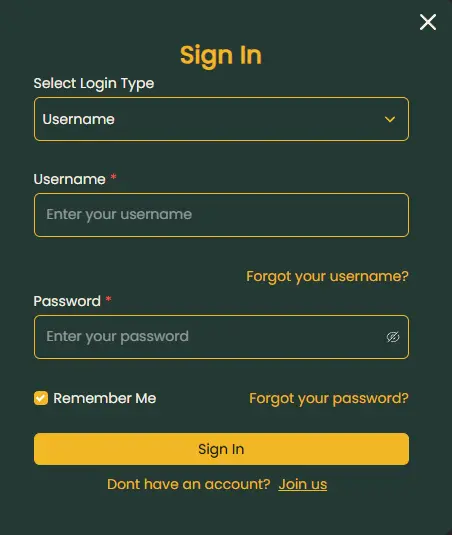 Login