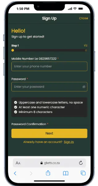 Login
